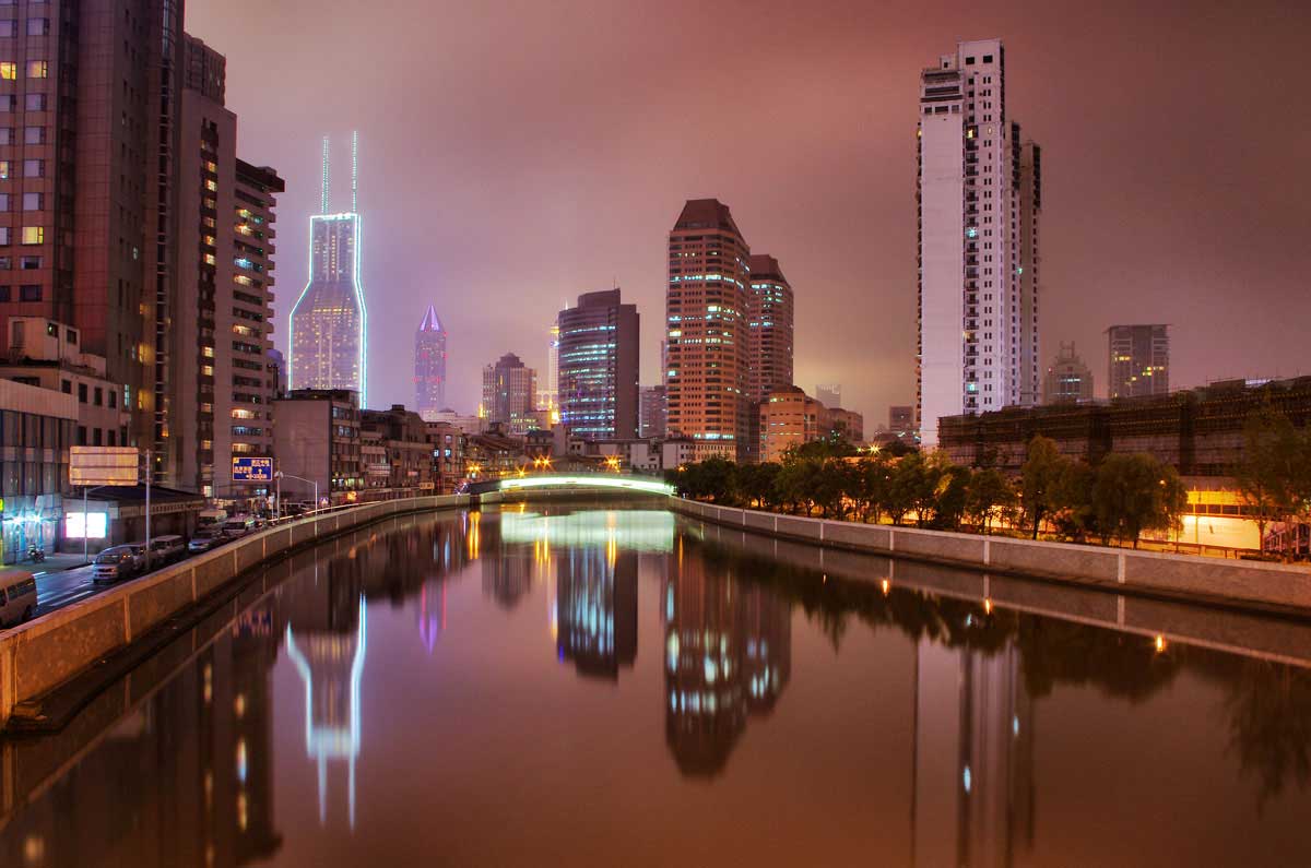 Shanghi at night